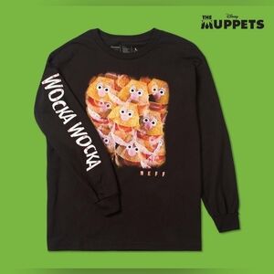 Neff x The Muppets Fozzie Faces Long Sleeve *NWT*